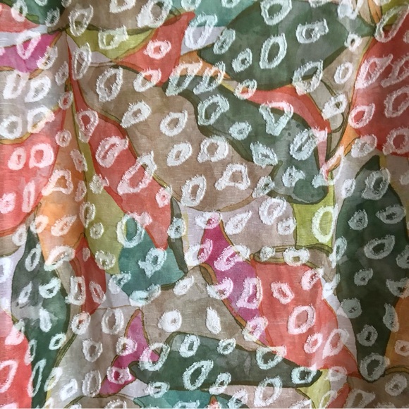 ALFRED DUNNER WOMEN'S TOP PLUS SIZE 2X V-NECK ABSTRACT ANIMAL PRINT TUNIC PS210 - Picture 4 of 9